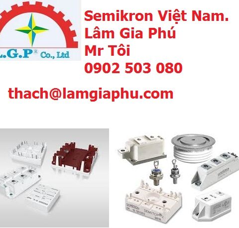 Chỉnh Lưu Semikron SKKT 106/16E, Đại lý SEMIKRON