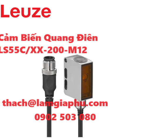 Cảm Biến Quang LEUZE LS55C/XX-200-M12