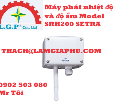Máy phát nhiệt độ và độ ẩm Model SRH200 SETRA