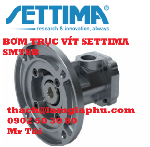 BƠM TRỤC VÍT SETTIMA SMT8B
