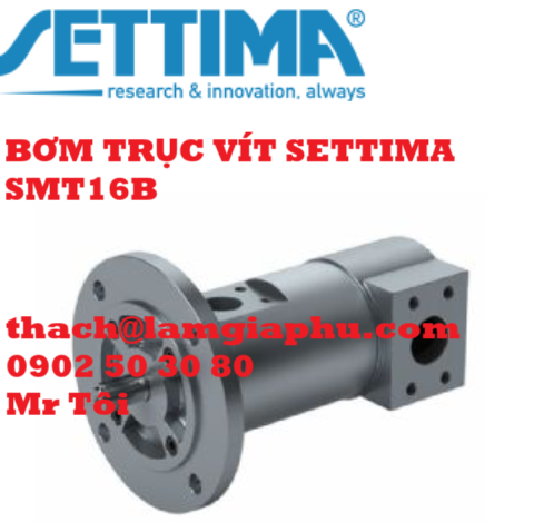 BƠM TRỤC VÍT SETTIMA SMT16B