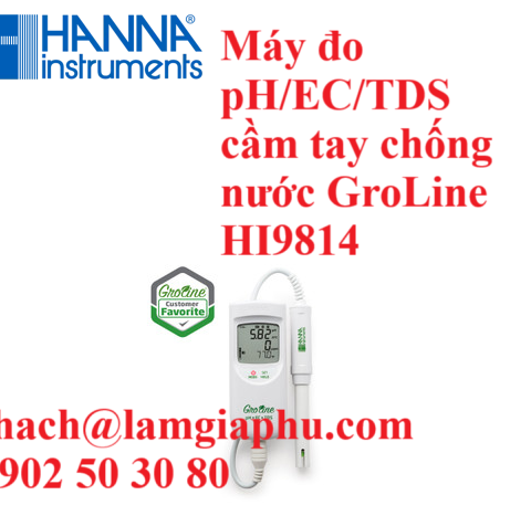 Máy Đo PH HI9814 Hanna Instruments