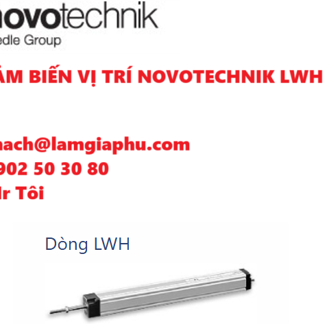 CẢM BIẾN VỊ TRÍ NOVOTECHNIK LWH