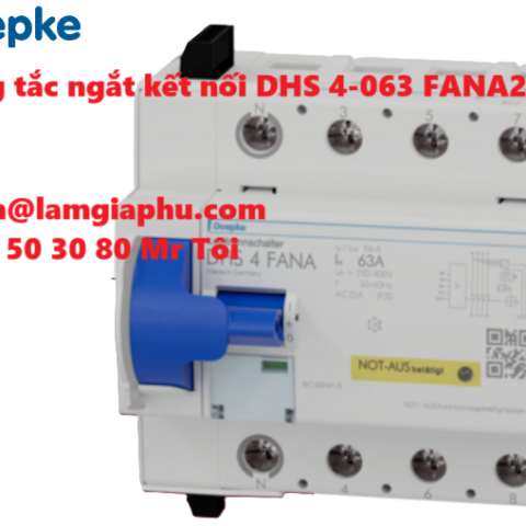Công tắc ngắt kết nối doepke DHS
