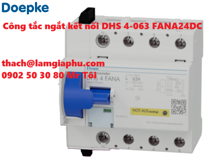Công tắc ngắt kết nối DHS 4-063 FANA24DC