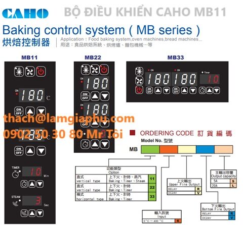 BỘ ĐIỀU KHIỂN CAHO MB11